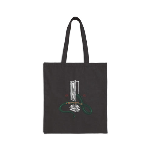 Canvas Tote Bag — A Crypt of Tales Branded Tote