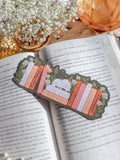 Cozy Fantasy Bookshelf Die-Cut Bookmark