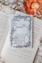 4x6 Book Review Post-it Notepad | Ivory Swords