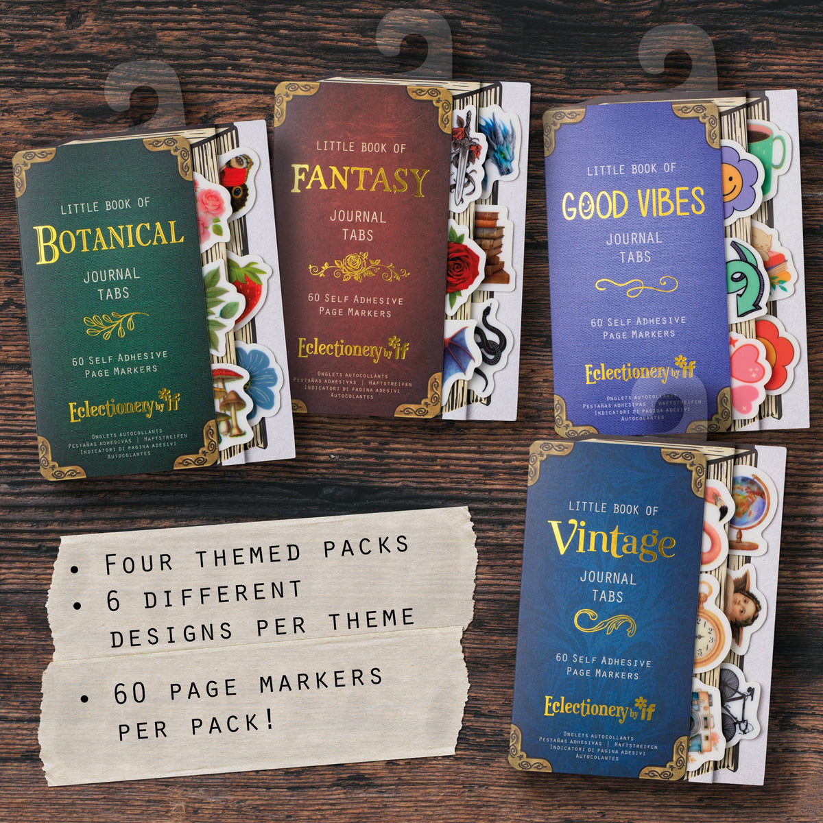 Eclectionery Journal Tabs