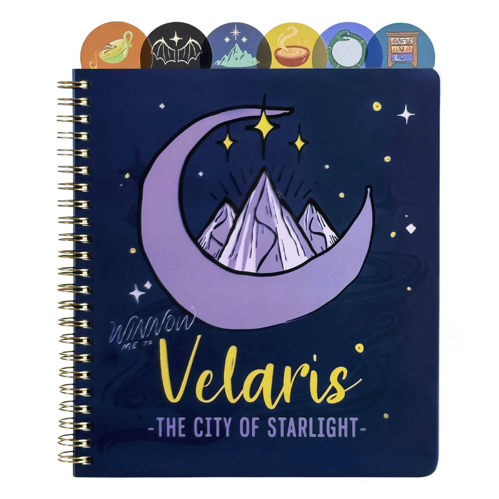 A Court of Thorns and Roses: Winnow Me to Velaris Tabbed Journal