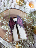 3D Dragon Wings Die-Cut Bookmark