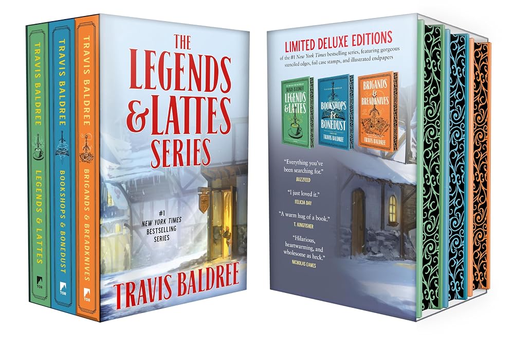 Legends & Lattes Deluxe Boxed Set cover image