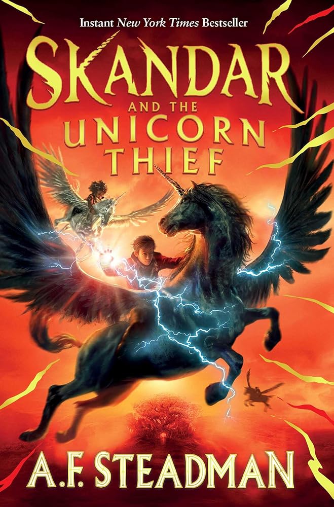 Skandar and the Unicorn Thief (1) cover image