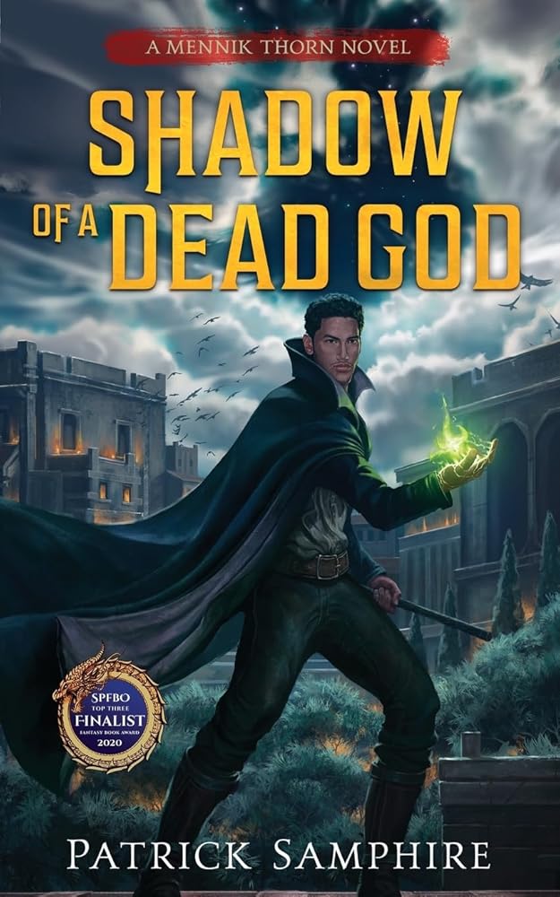 Shadow of a Dead God: An Epic Fantasy Mystery (Mennik Thorn) cover image