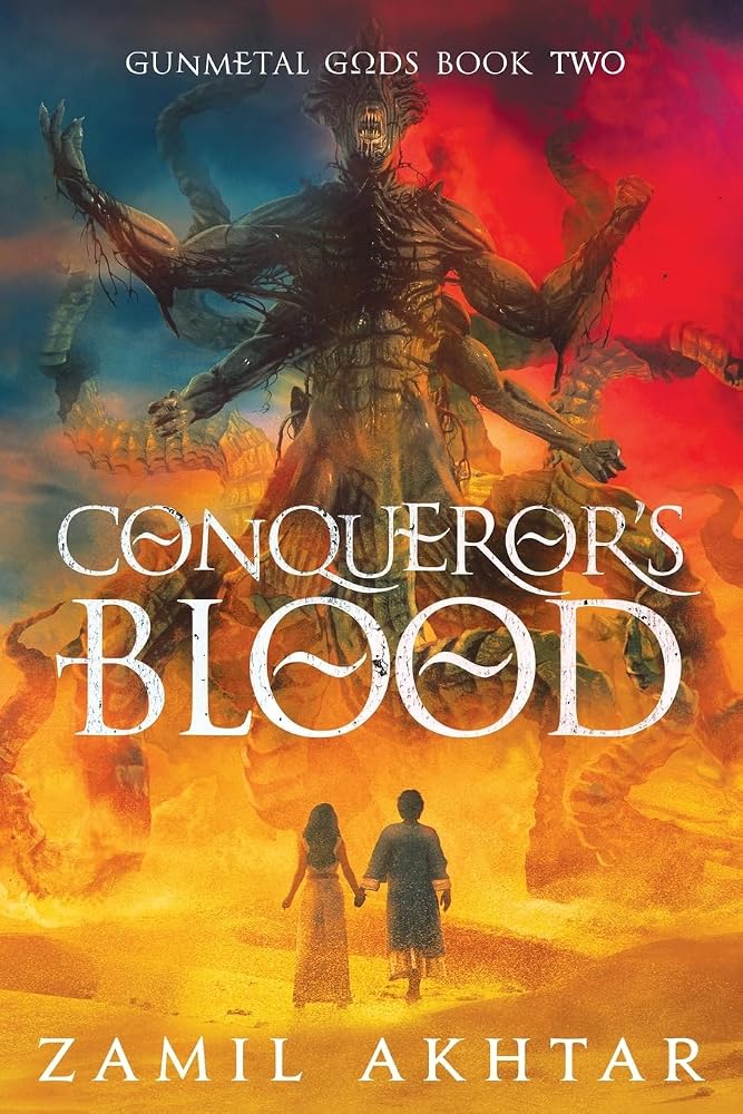 Conqueror's Blood (Gunmetal Gods) cover image
