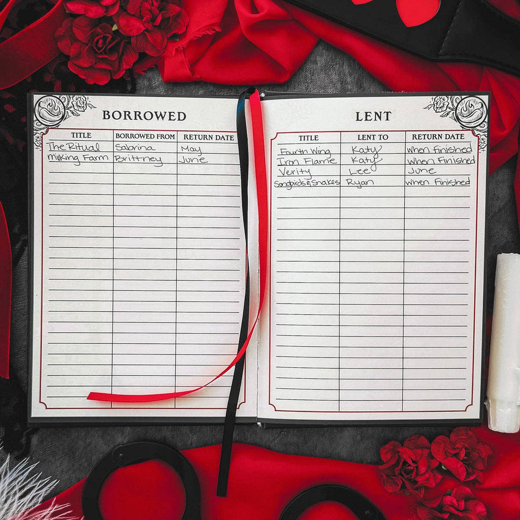 A Little Wicked Reading Journal (Original Artwork) for Readers