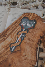 Sucker for Horror Die-Cut Bookmark