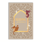 6"x9" Reading Journal with 50 Review Pages | Book Dragons