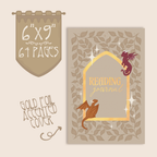 6"x9" Reading Journal with 50 Review Pages | Book Dragons