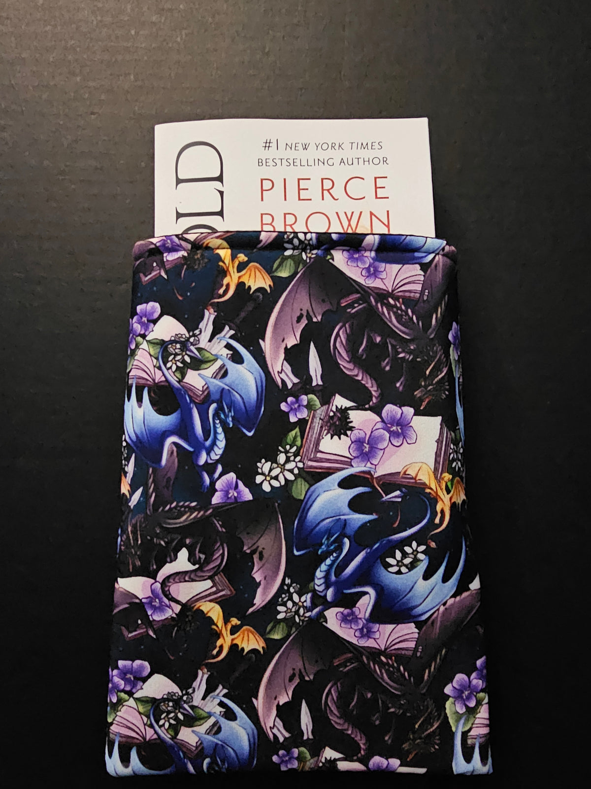 Book Dragon Themed Book Sleeve