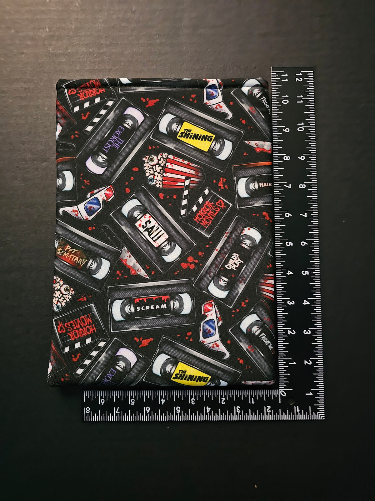 Scary Movie Themed Book Sleeve