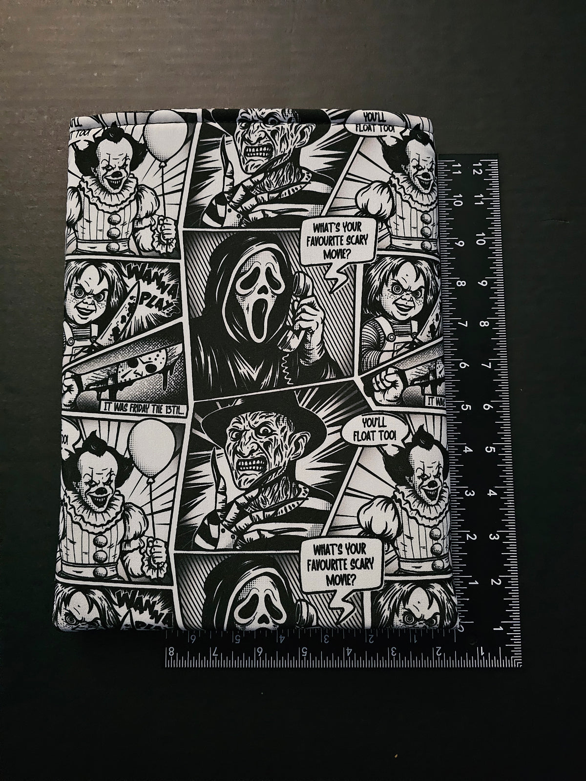 Horror Themed Book Sleeve