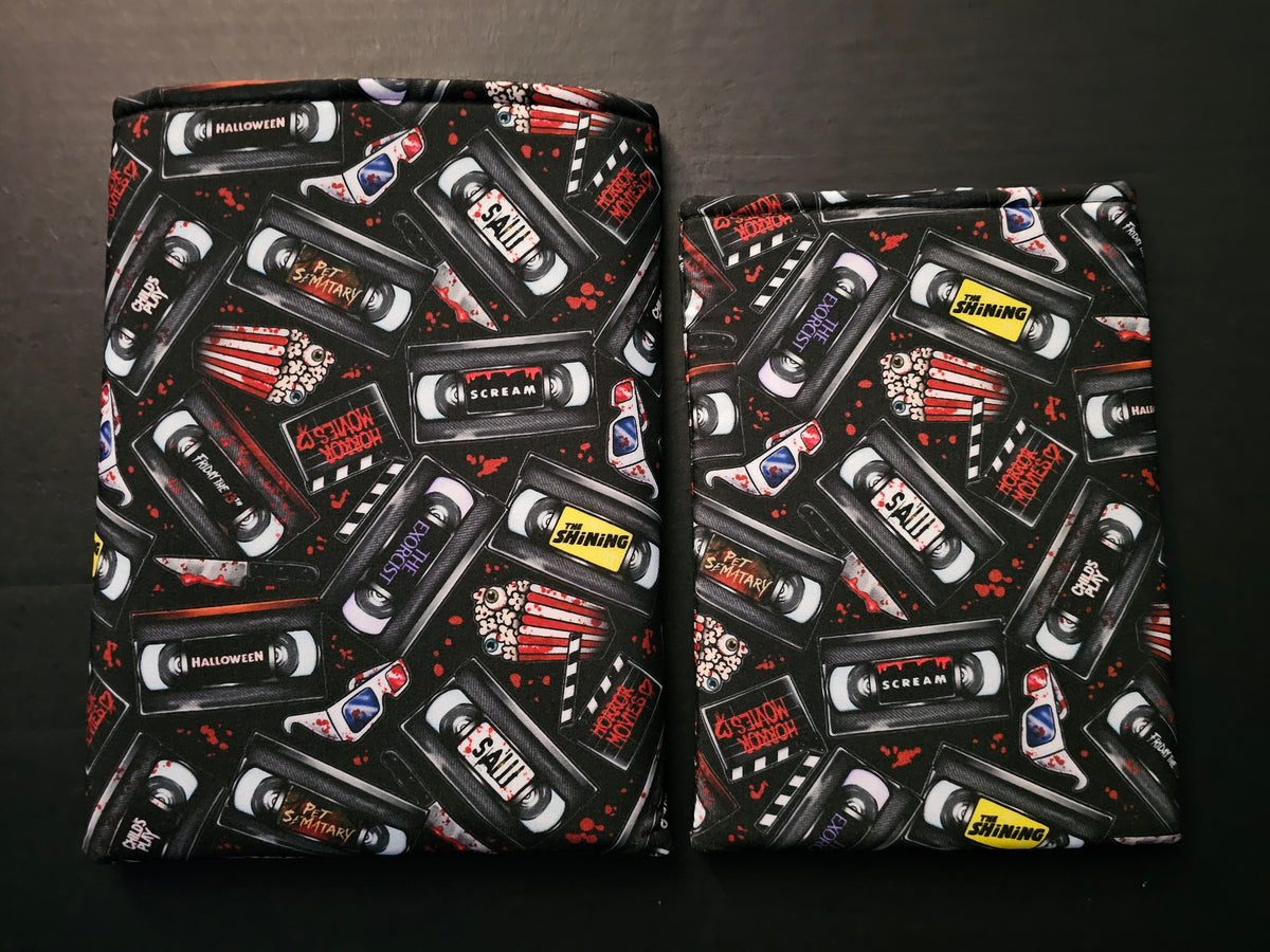 Scary Movie Themed Book Sleeve