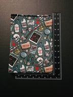 True Crime Themed Book Sleeve