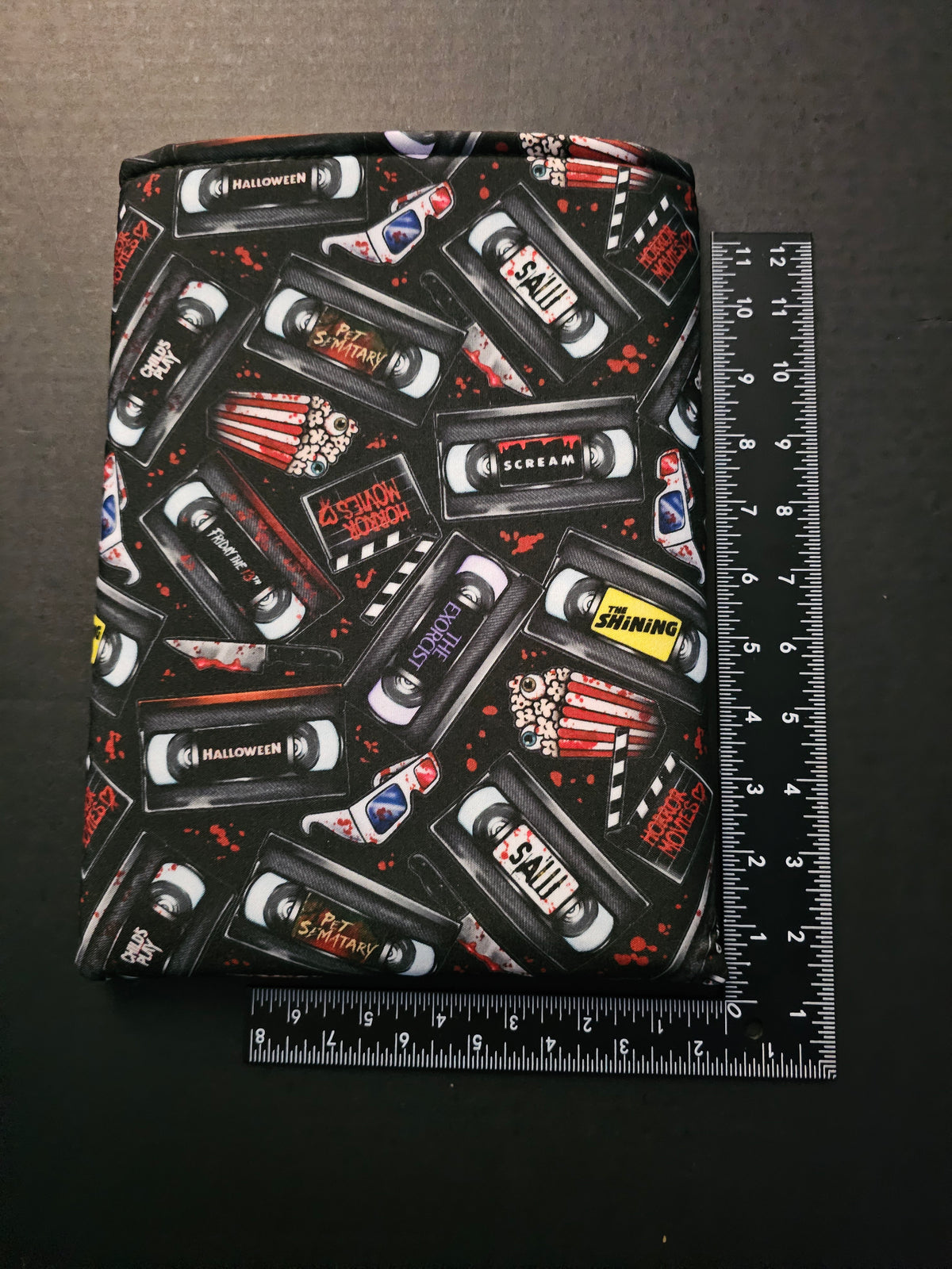 Scary Movie Themed Book Sleeve