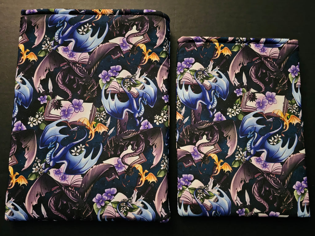 Book Dragon Themed Book Sleeve