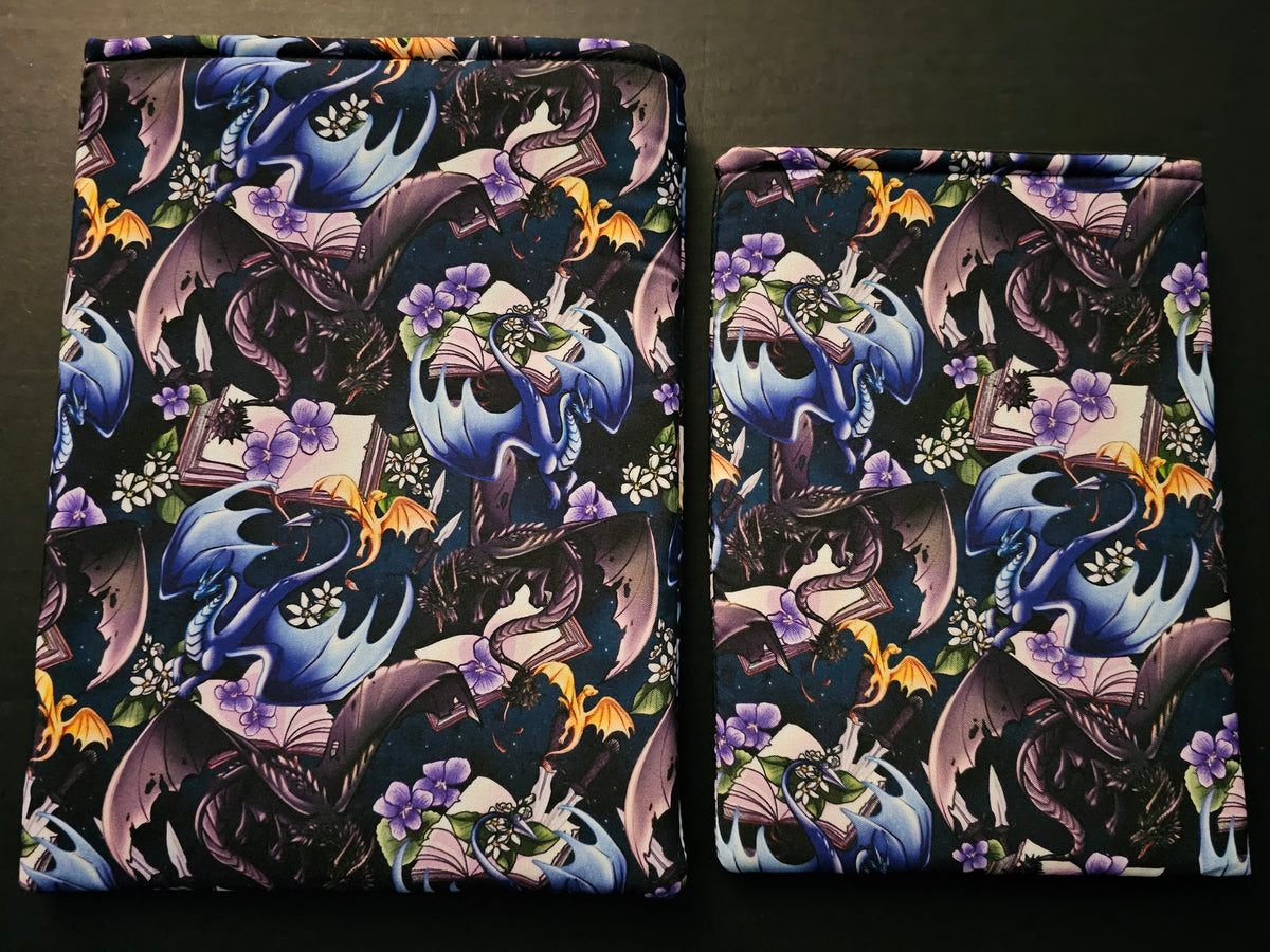 Book Dragon Themed Book Sleeve