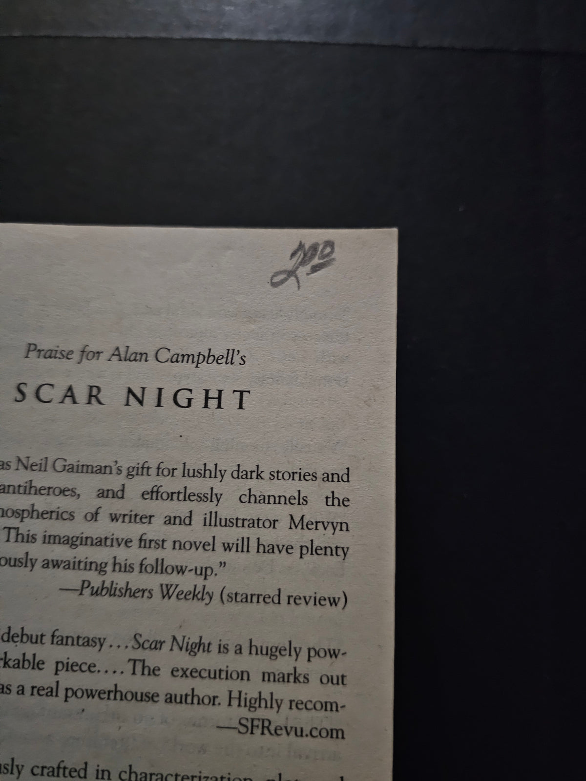 Scar Night