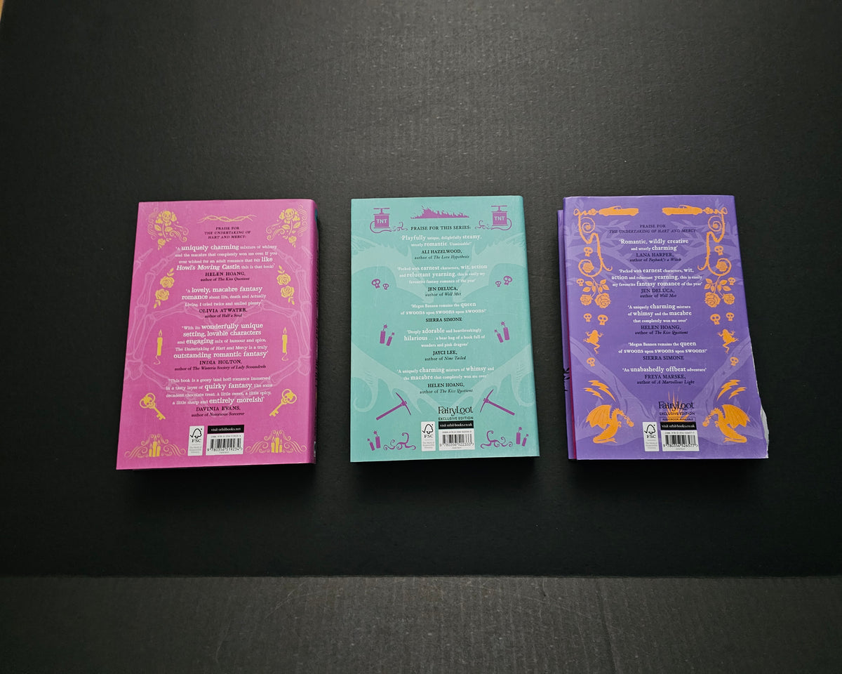 The Undertaking of Set: Hart & Mercy, Twyla & Frank, Rosie & Adam - Fairyloot Edition