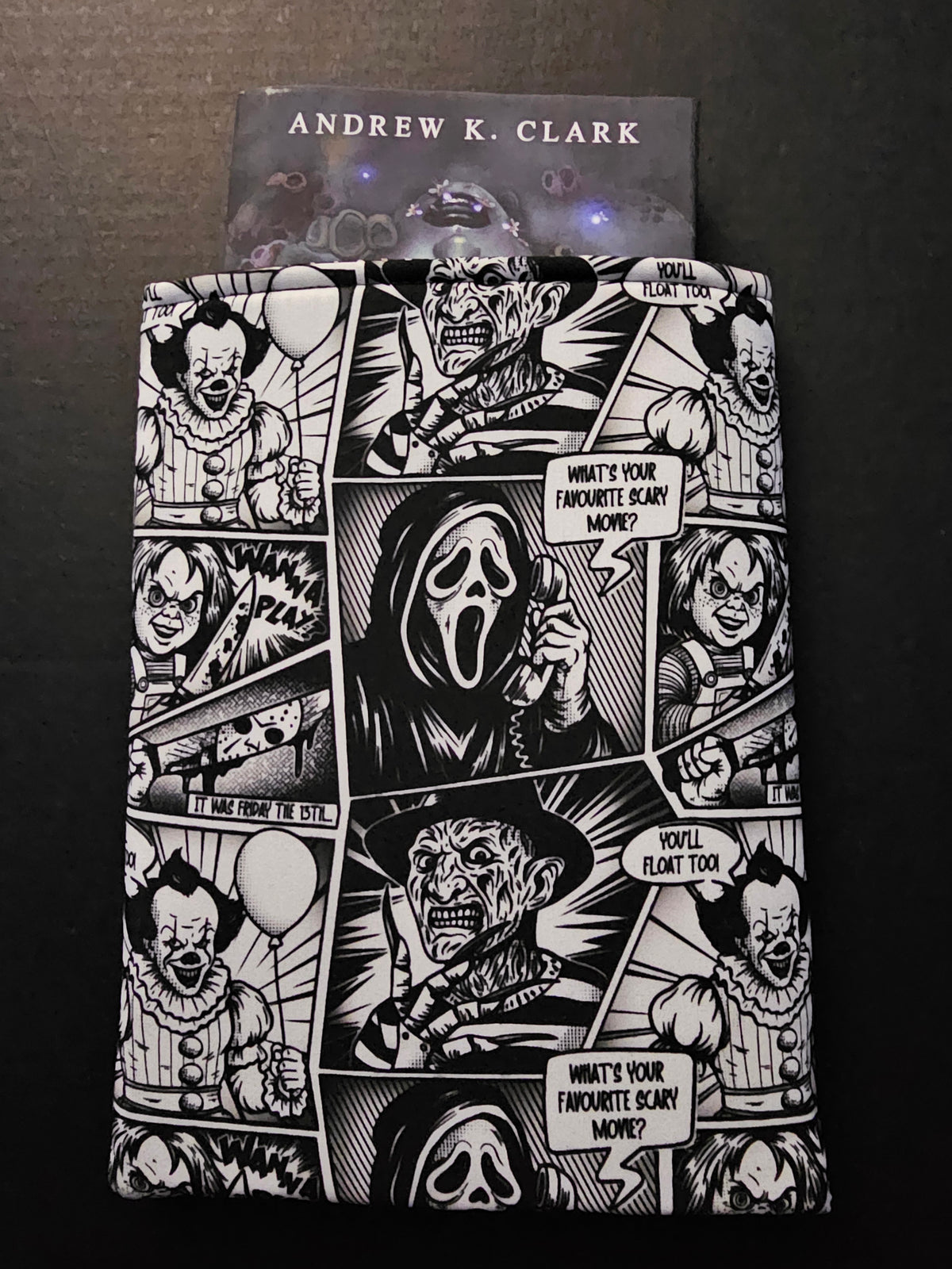 Horror Themed Book Sleeve