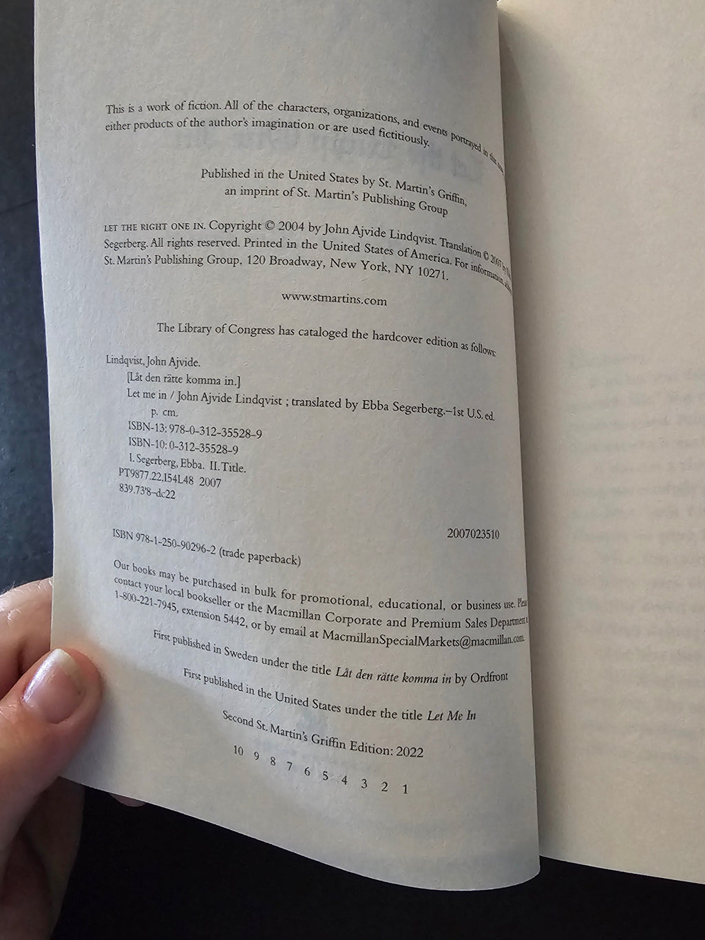 Let the Right One In