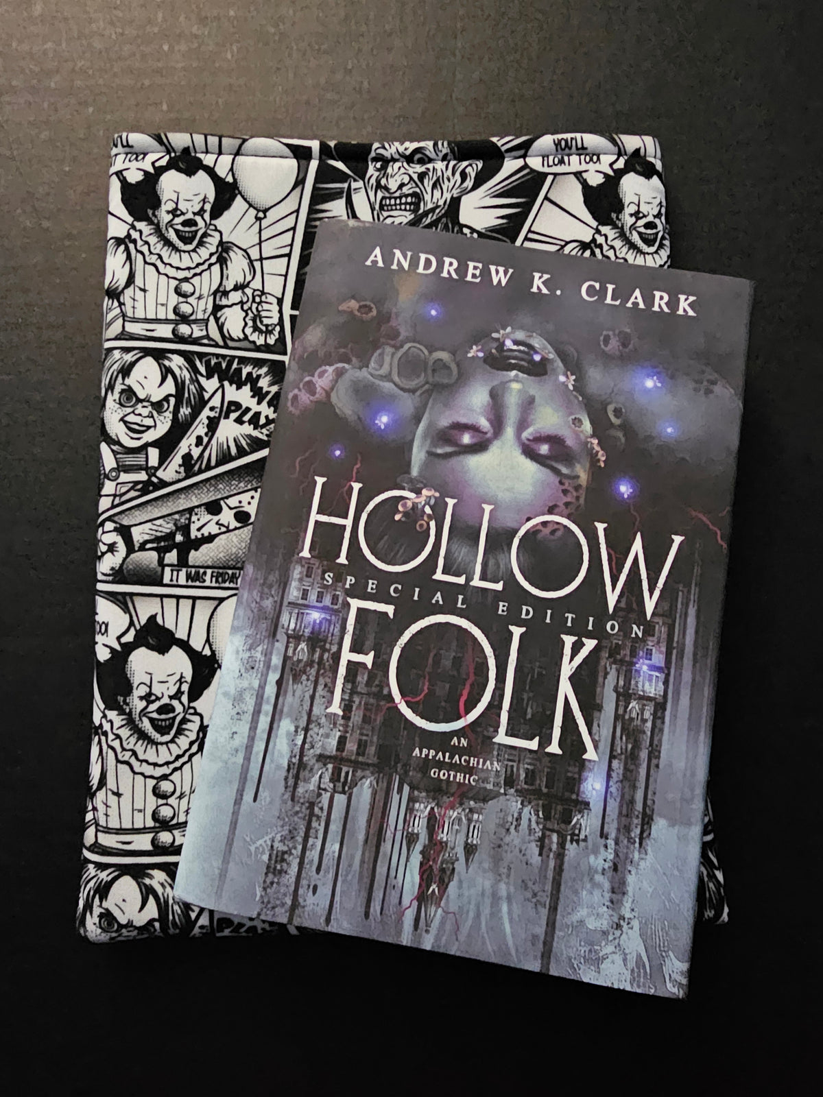 Horror Themed Book Sleeve
